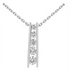 0.50ct Floating Diamond Pendant