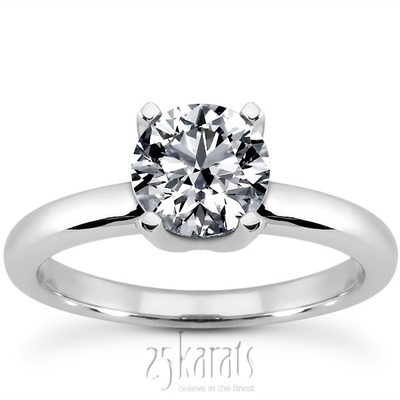 Prong Set Solitaire Diamond Bridal Ring (1.25 ct.) - view 1