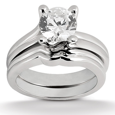 Wave Design Bridal Ring 1 thumbnail 5