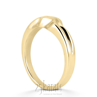 Wave Design Bridal Ring 2 - view 4