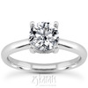  0.50 ct Prong Set Diamond Bridal Ring  (0.07 ct. t.w.)