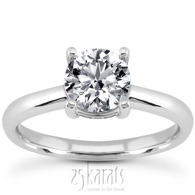 0.75 ct. Prong Set Solitaire Diamond Bridal Ring (0.08 ct.tw.)