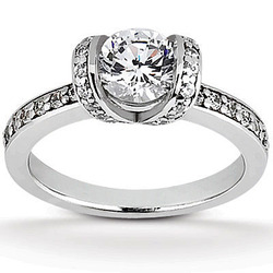 Contemporary Ribbon Diamond Ring (0.43 ct. t.w.) thumbnail 1