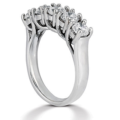 5 Stone Trellis Diamond Anniversary Ring (0.75 ct. tw.) thumbnail 3