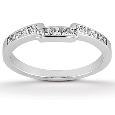 14K white gold 0.33 ct. tw. Diamond Bridal Ring - main view