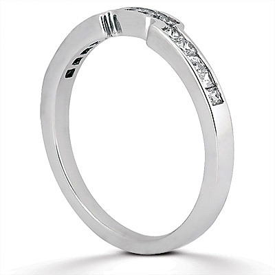 14K white gold 0.33 ct. tw. Diamond Bridal Ring - alternate view 2
