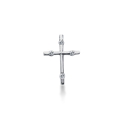 0.16ct Diamond Religious Pendant - view 1