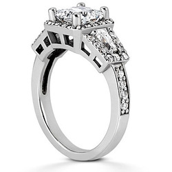 Princess Diamond Engagement Ring (0.86 ct. t.w.) thumbnail 3