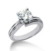 Elegant Solitaire Diamond Engagement Ring
