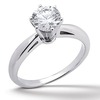 Trendy Diamond Engagement Ring