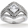 Princess Cut Fancy Diamond Engagement Ring (0.74 ct. t.w.)