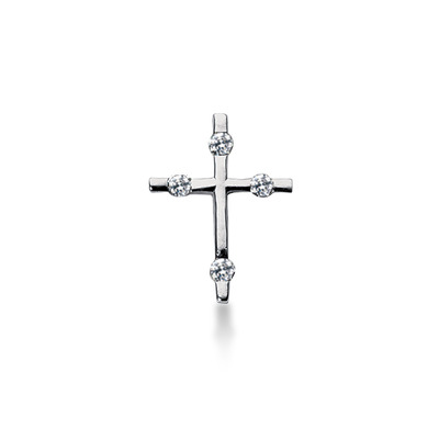 0.48 CT Diamond Religious Pendant - view 1
