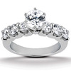 Designer U Prong Set Diamond Bridal Ring ( 0.20 ct. tw.)