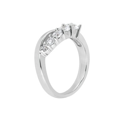 1.25ct. Prong Set Diamond Fancy Ring thumbnail 2