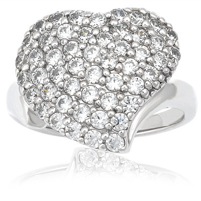 1.98 ct. Heart Shape Diamond Fancy Ring thumbnail 1
