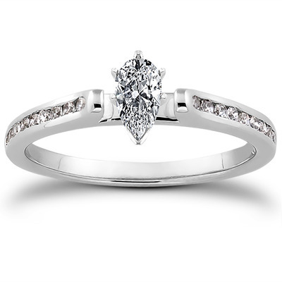 Diamond Bridal Ring (0.18 ct. tw.) 1 thumbnail 17