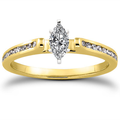 Diamond Bridal Ring (0.18 ct. tw.) 1 thumbnail 8