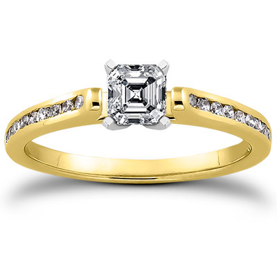 Diamond Bridal Ring (0.18 ct. tw.) 1 thumbnail 2