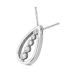 0.25 CT Diamond Pendant thumbnail 2