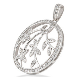 0.54ct Medallion Diamond Pendant thumbnail 2
