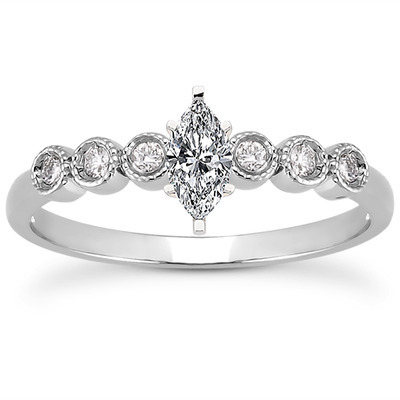 Diamond Bridal Ring (0.09 ct. tw.) thumbnail 19