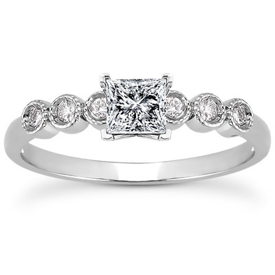 Diamond Bridal Ring (0.09 ct. tw.) thumbnail 16