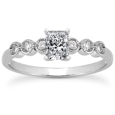 Diamond Bridal Ring (0.09 ct. tw.) thumbnail 1
