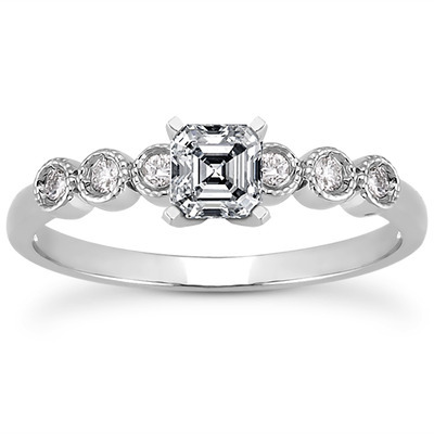 Diamond Bridal Ring (0.09 ct. tw.) thumbnail 13