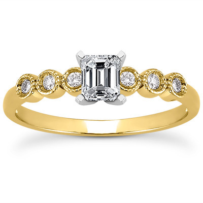 Diamond Bridal Ring (0.09 ct. tw.) thumbnail 10