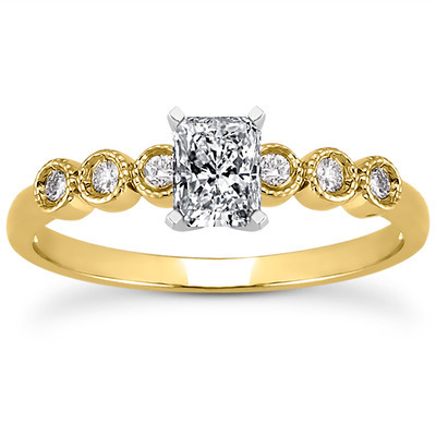 Diamond Bridal Ring (0.09 ct. tw.) thumbnail 4