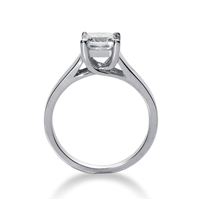 Trellis Solitaire Engagement Ring  thumbnail 2
