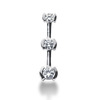 0.25ct Half-Bezel Diamond Pendant