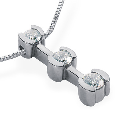 0.5 CT Diamond Pendant - view 2