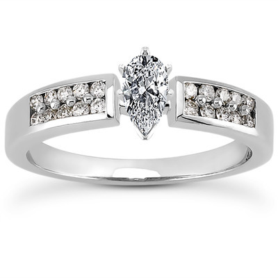 Diamond Bridal Ring (0.20 ct. tw.) 6 thumbnail 17