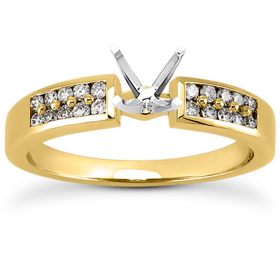 Diamond Bridal Ring (0.20 ct. tw.) 6 thumbnail 12