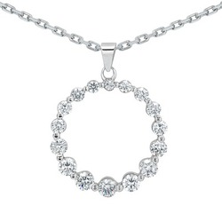 0.75ct Charming Diamond Pendant thumbnail 1