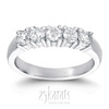 5 Stone Prong Set Diamond Anniversary Ring (0.75 ct. tw.)