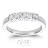 5 Stone Prong Set Diamond Anniversary Ring (0.50 ct. tw.)