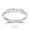 Five Stone Prong Set Diamond Anniversary Ring (1/3 ct. tw.)