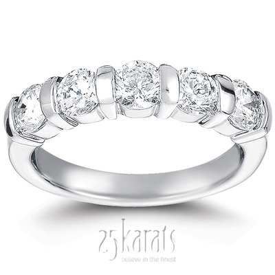 1.25 ct. Diamond Wedding Band