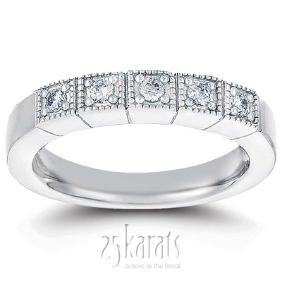 0.40 ct. Diamond Wedding Band