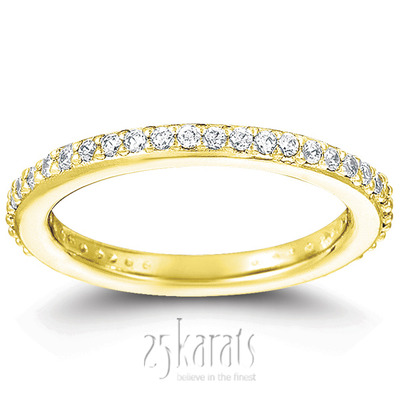 0.43 ct. Diamond Eternity Wedding Band 1 - view 2