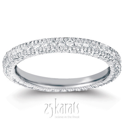 1.05 ct. Diamond Eternity Wedding Band thumbnail 1