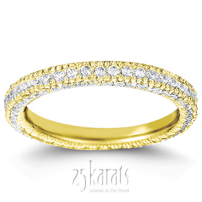 1.15 ct. Diamond Eternity Wedding Band 3 - view 2