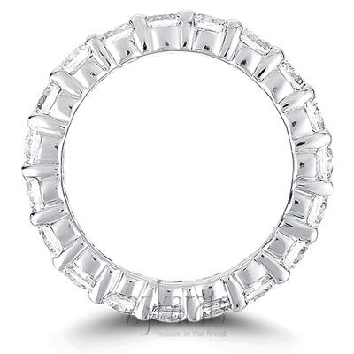 Shared Prong Set Round Diamond Eternity Wedding Band (1.15 ct. tw) - view 5