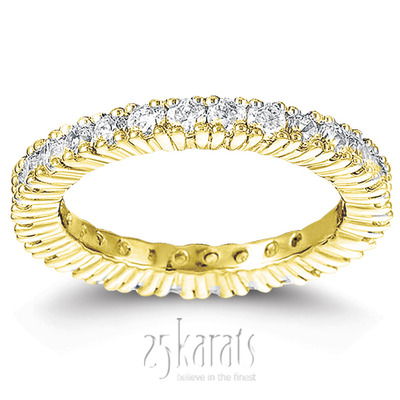 0.72 ct. Diamond Eternity Wedding Band - view 2