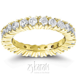2.10 ct. Diamond Eternity Wedding Band thumbnail 2