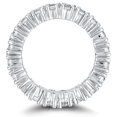 2.10 ct. Diamond Eternity Wedding Band - view 3