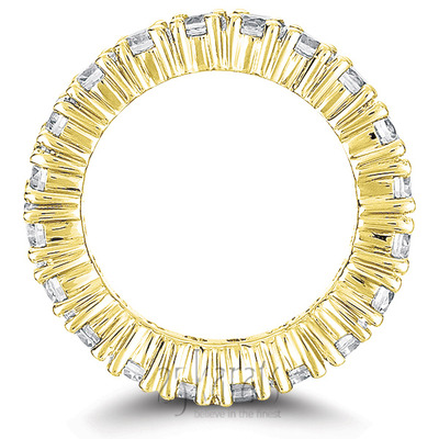 2.10 ct. Diamond Eternity Wedding Band - view 4