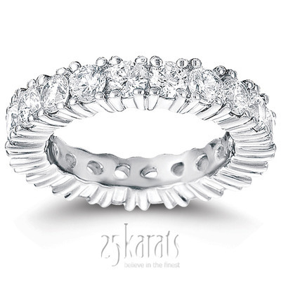 3.00 ct. Diamond Eternity Wedding Band 6 thumbnail 1
